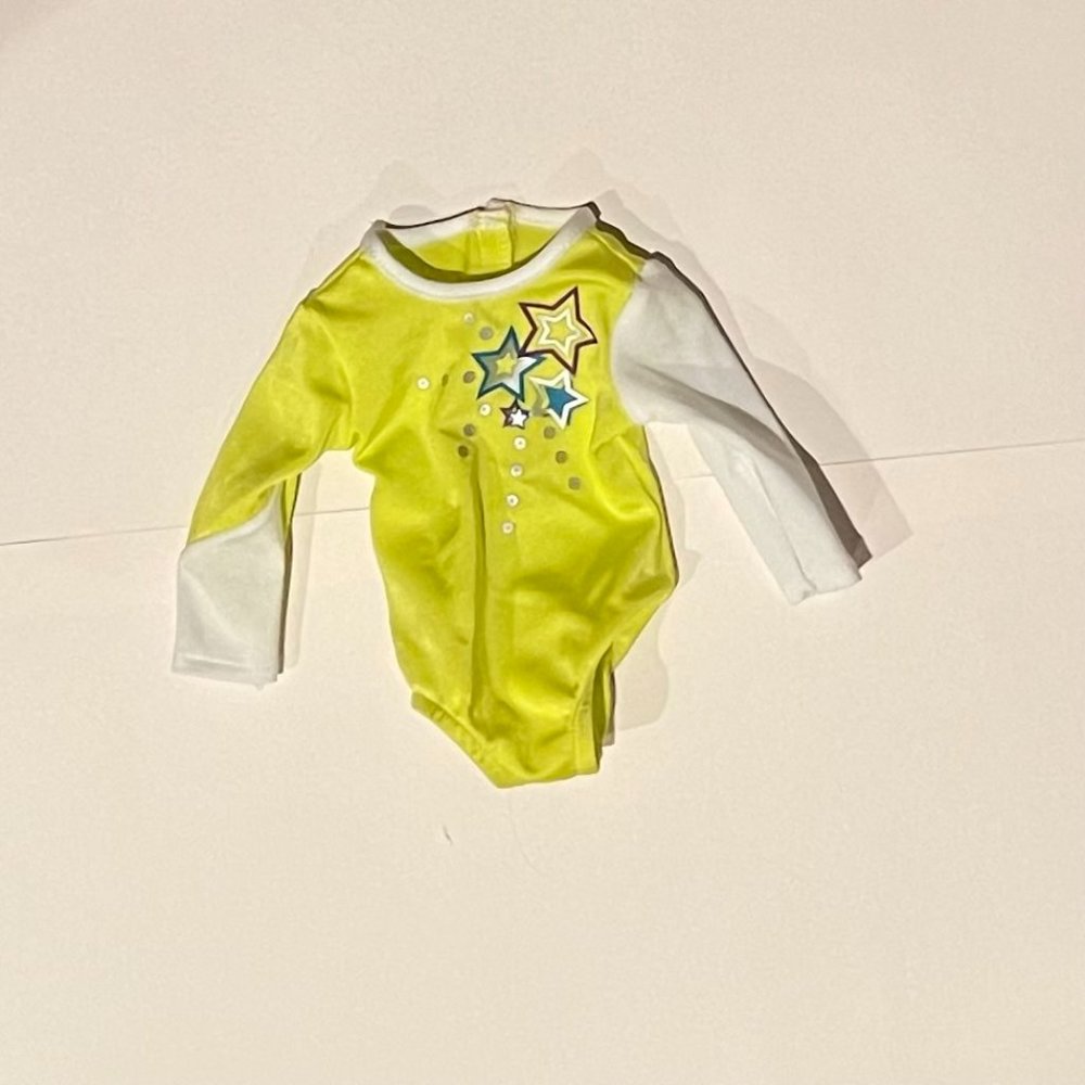 American Girl Doll McKenna's Competition Long Sleeve Leotard, Vintage